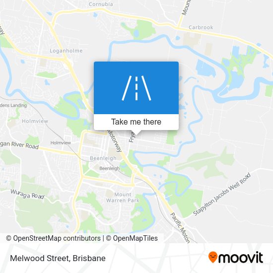 Melwood Street map