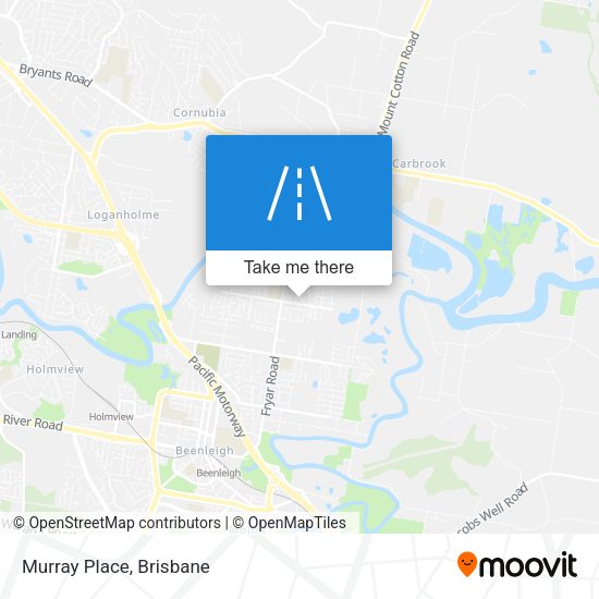 Murray Place map