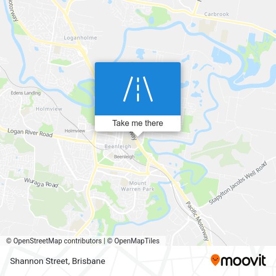 Shannon Street map