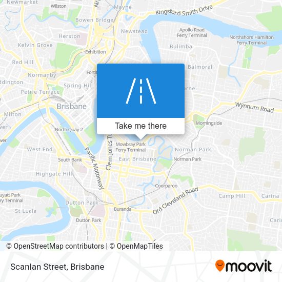 Scanlan Street map