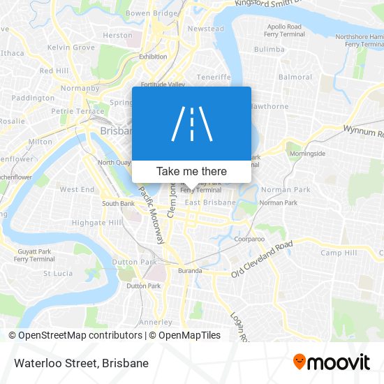 Waterloo Street map