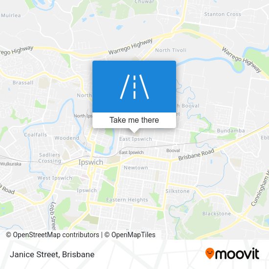 Janice Street map
