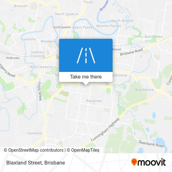 Blaxland Street map