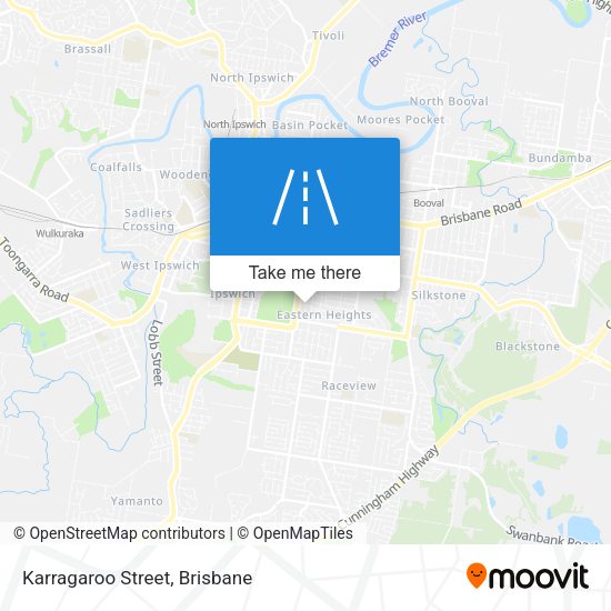 Karragaroo Street map