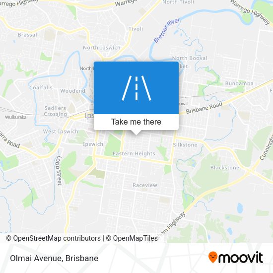Olmai Avenue map
