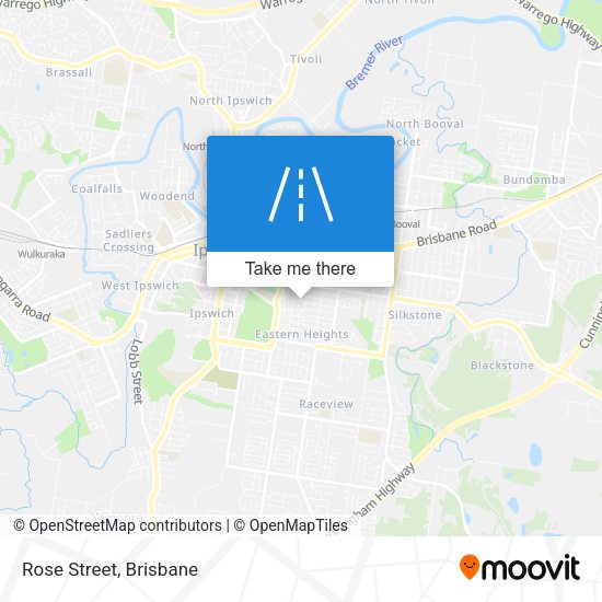 Rose Street map
