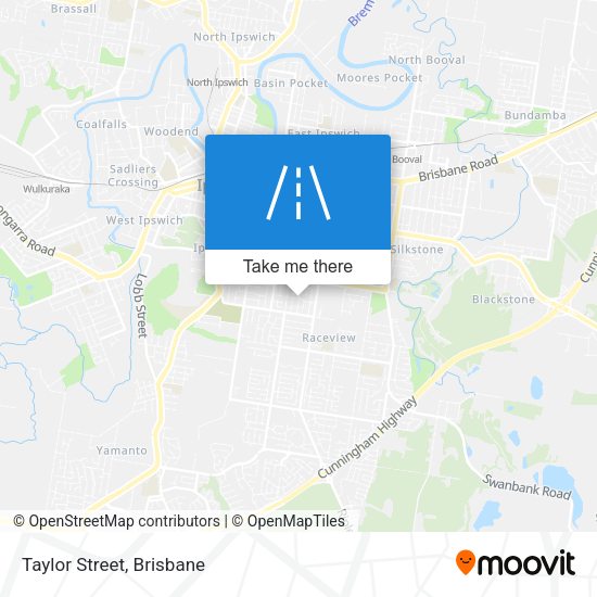 Taylor Street map