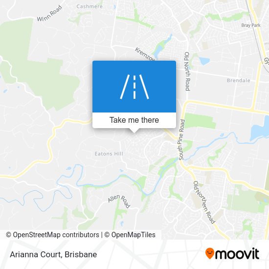 Arianna Court map