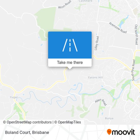 Boland Court map