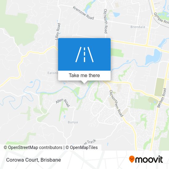 Corowa Court map