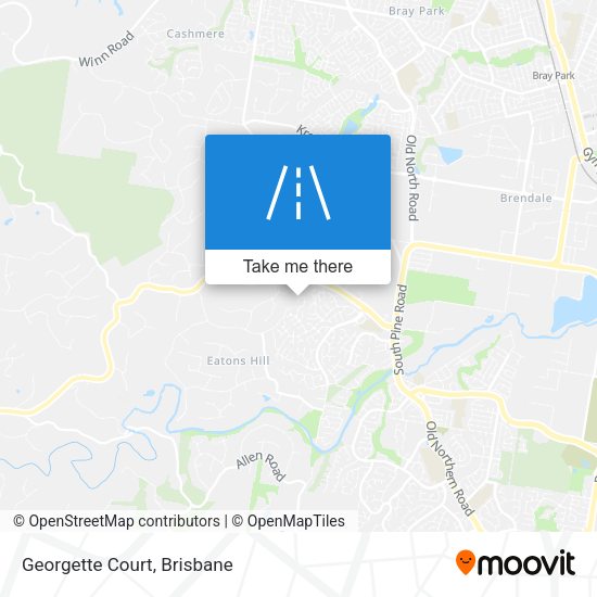 Georgette Court map