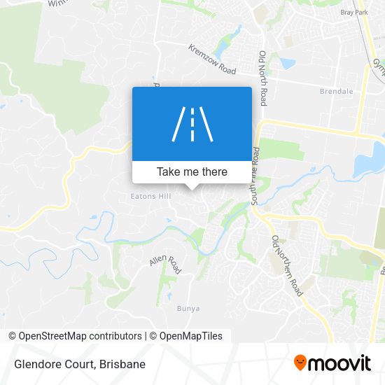 Glendore Court map
