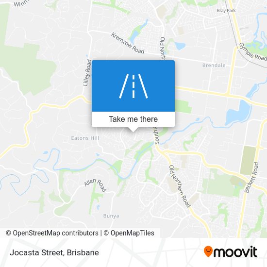 Jocasta Street map