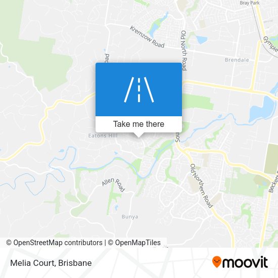 Melia Court map