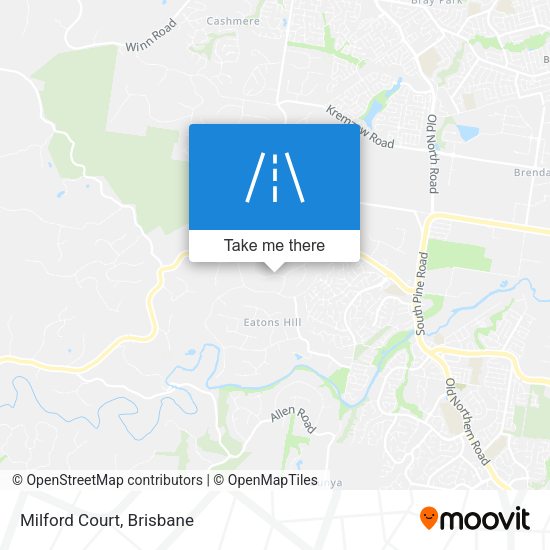 Milford Court map