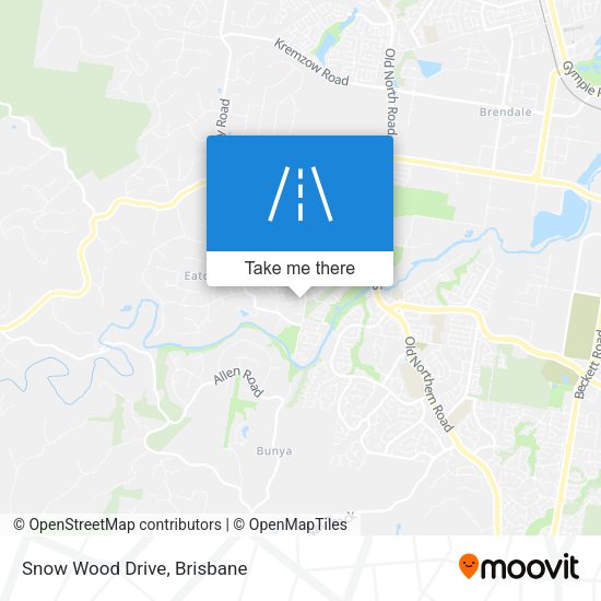 Snow Wood Drive map