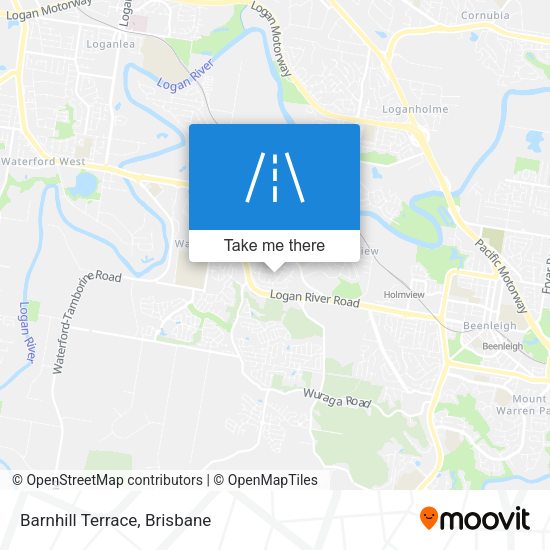 Barnhill Terrace map