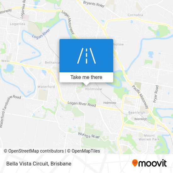 Bella Vista Circuit map