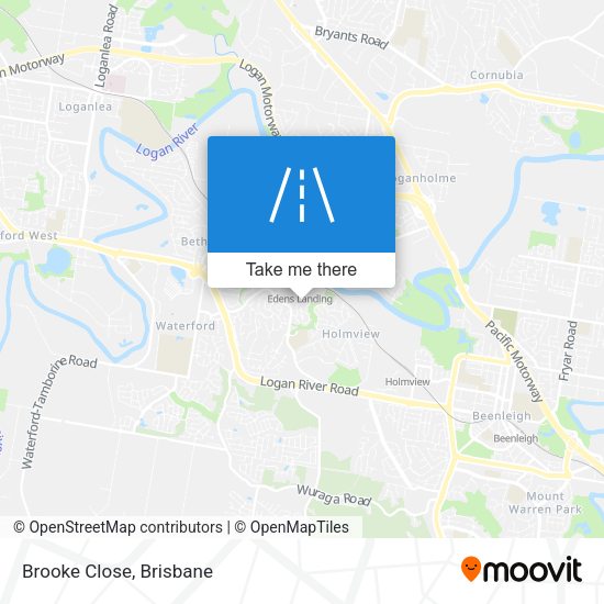 Brooke Close map