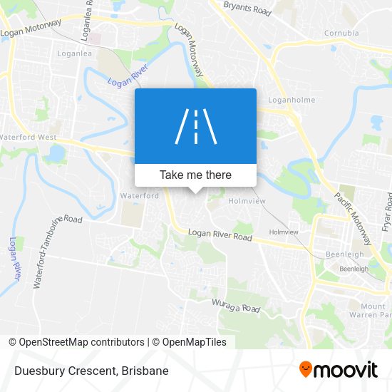 Duesbury Crescent map