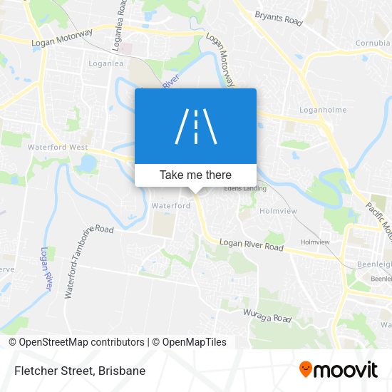 Fletcher Street map
