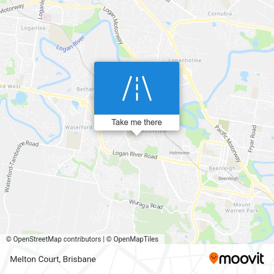Melton Court map