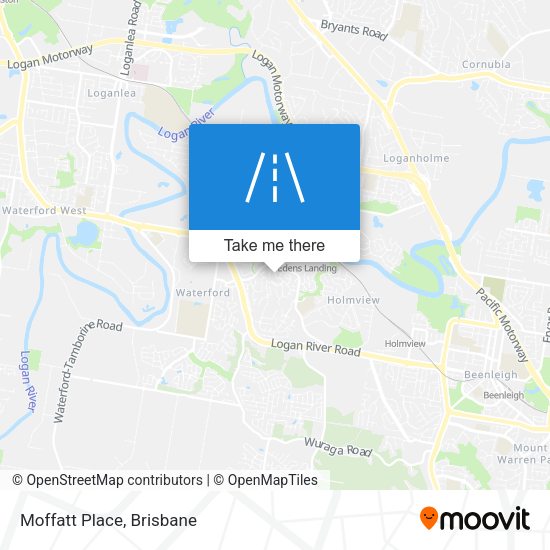 Moffatt Place map