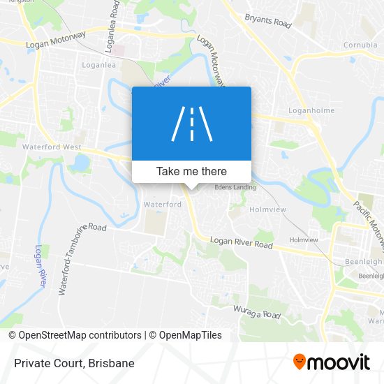 Private Court map