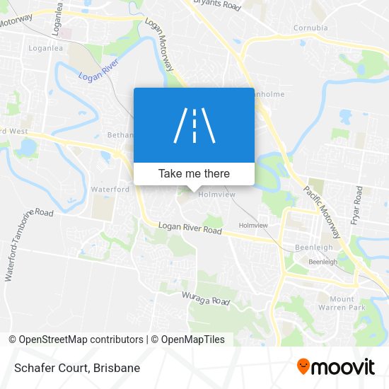 Schafer Court map