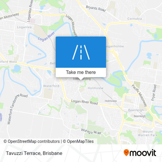 Tavuzzi Terrace map