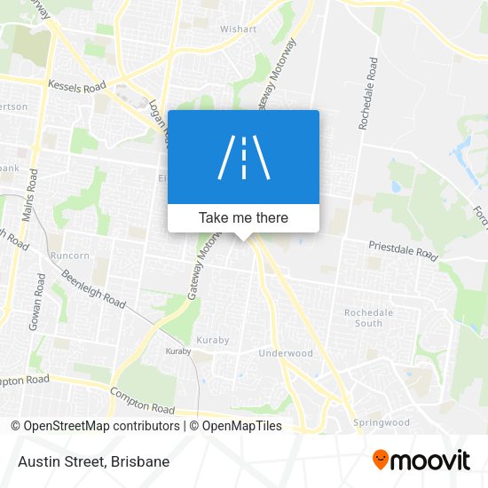 Austin Street map