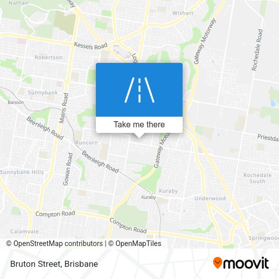 Bruton Street map