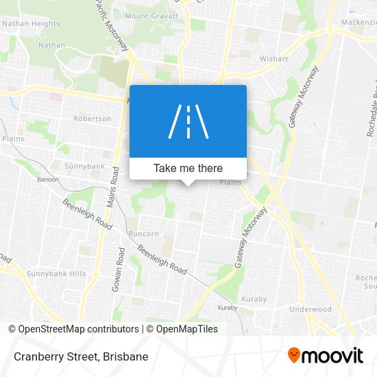 Cranberry Street map