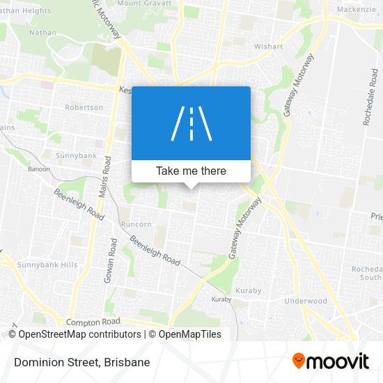 Dominion Street map