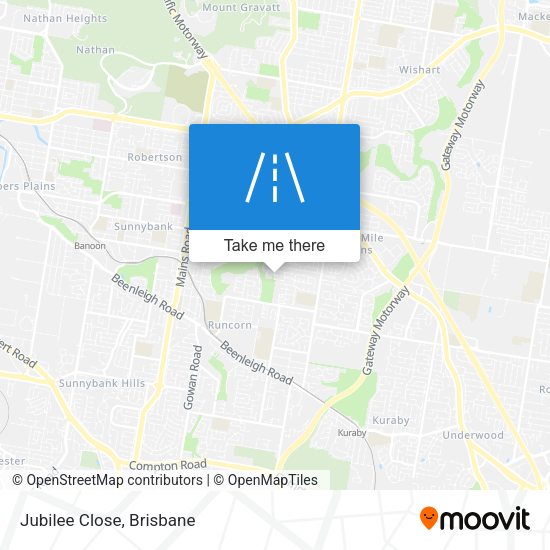 Jubilee Close map