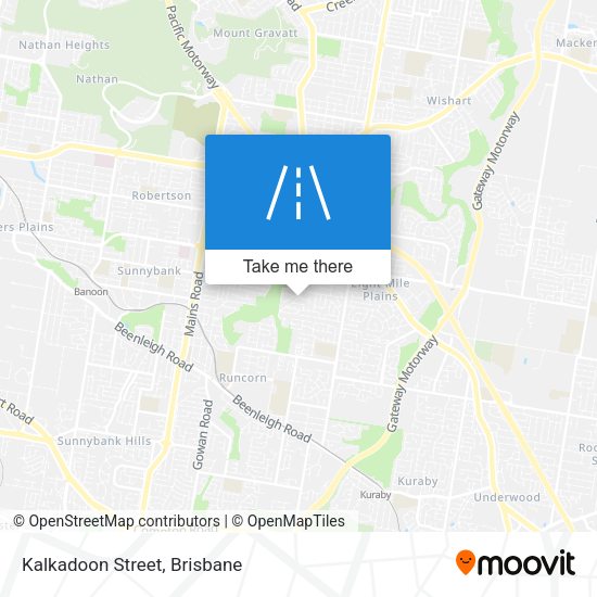 Kalkadoon Street map