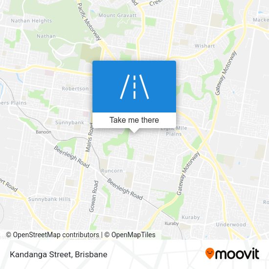 Kandanga Street map