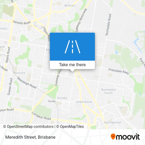 Meredith Street map