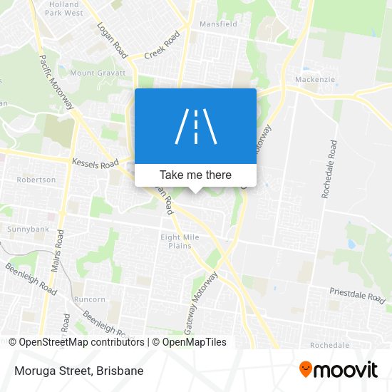 Moruga Street map