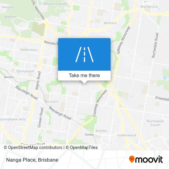 Nanga Place map