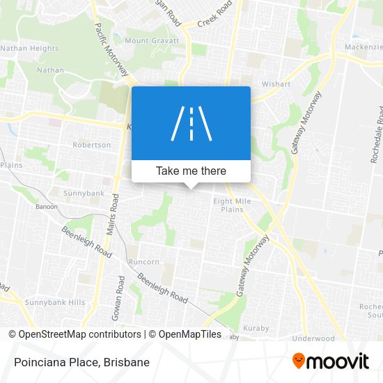 Poinciana Place map