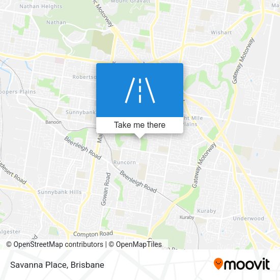 Savanna Place map
