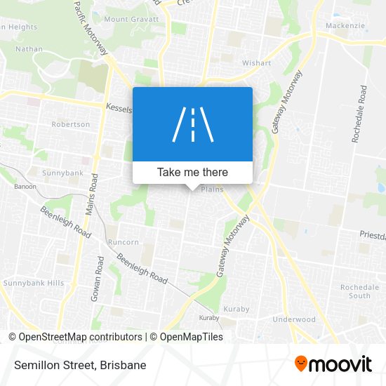 Semillon Street map