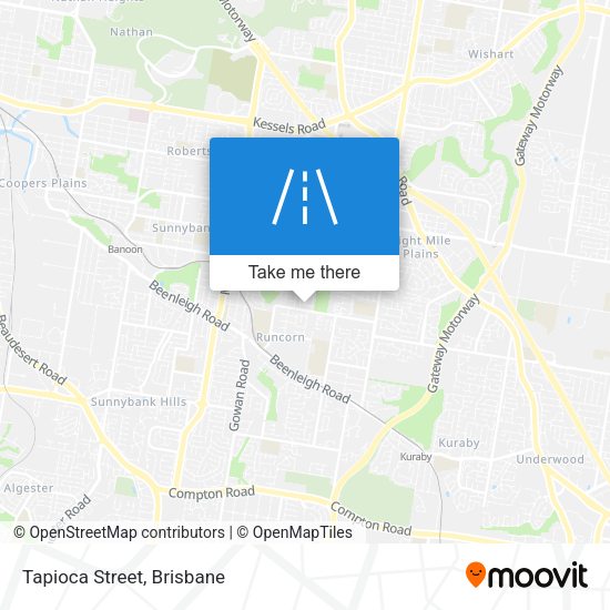 Tapioca Street map