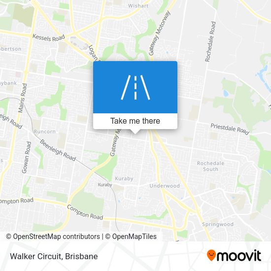 Walker Circuit map