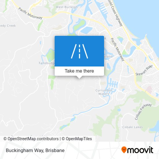 Buckingham Way map