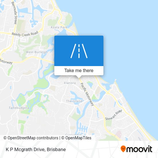 K P Mcgrath Drive map