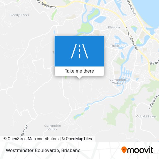 Westminster Boulevarde map