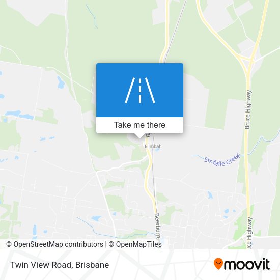 Twin View Road map