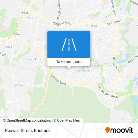 Roxwell Street map
